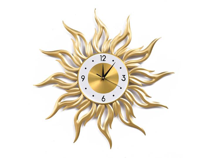 Horloge murale dorée nordique, grande horloge murale créative pour salon, décoration intérieure, horloge silencieuse, décoration de la maison, décoration murale de luxe