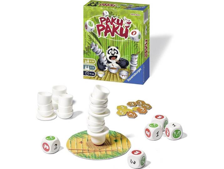 Ravensburger Paku paku - dobbelspel - 24-delig servies - 2-8 spelers