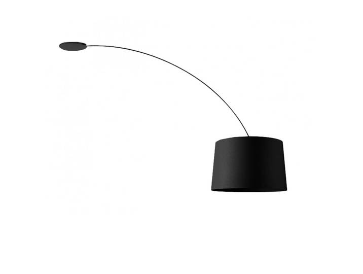 FOSCARINI lampe au plafond plafonnier TWIGGY (Noir - fibre de verre, polycarbonate, PMMA et métal verni)