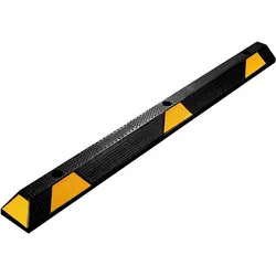 Wiltec, Garagenausstattung, Radstopper 165x15x10cm Einparkhilfe Gummi Anfahrschutz Parkhilfe Garage