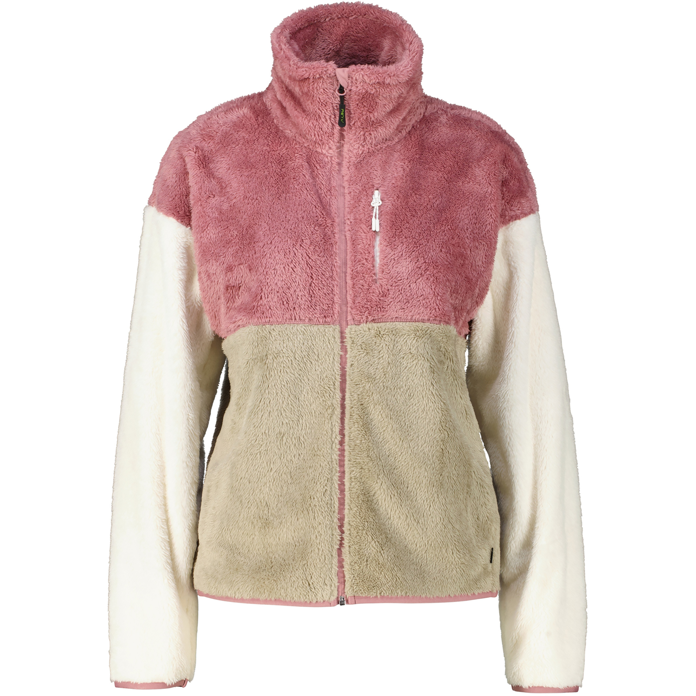 Bergzeit Basics Meru Nunavut Damen Fleecejacke beige Größe XS Lifestyle Schnell trocknend