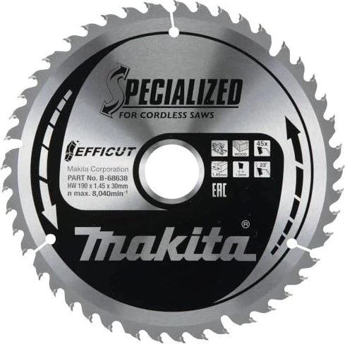 Makita B-68638 Efficut Circular Saw Blade