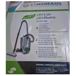 Filterset Lindhaus für LB4 Rucksacksauger mit 8 Microfaserbeuteln, 2 Microfilters, 1 Motorschutzfilter