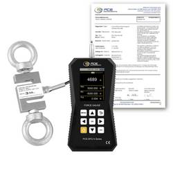 PCE Instruments Kraftmessgerät PCE-DFG 5K X-ICA inkl. ISO-Zertifikat 5 kN 7.200Hz Genau ±0,05%F.S. Speicher Software