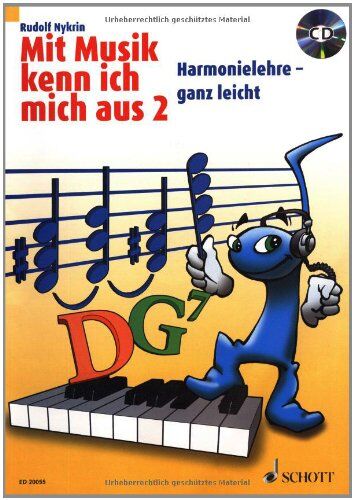 Rudolf Nykrin - Mit Musik kenn ich mich aus: Harmonielehre - ganz leicht. Band 2. Ausgabe mit CD.: Harmonielehre - ganz leicht. Mit CD - Preis vom 30.09.2026 22:30:23 h