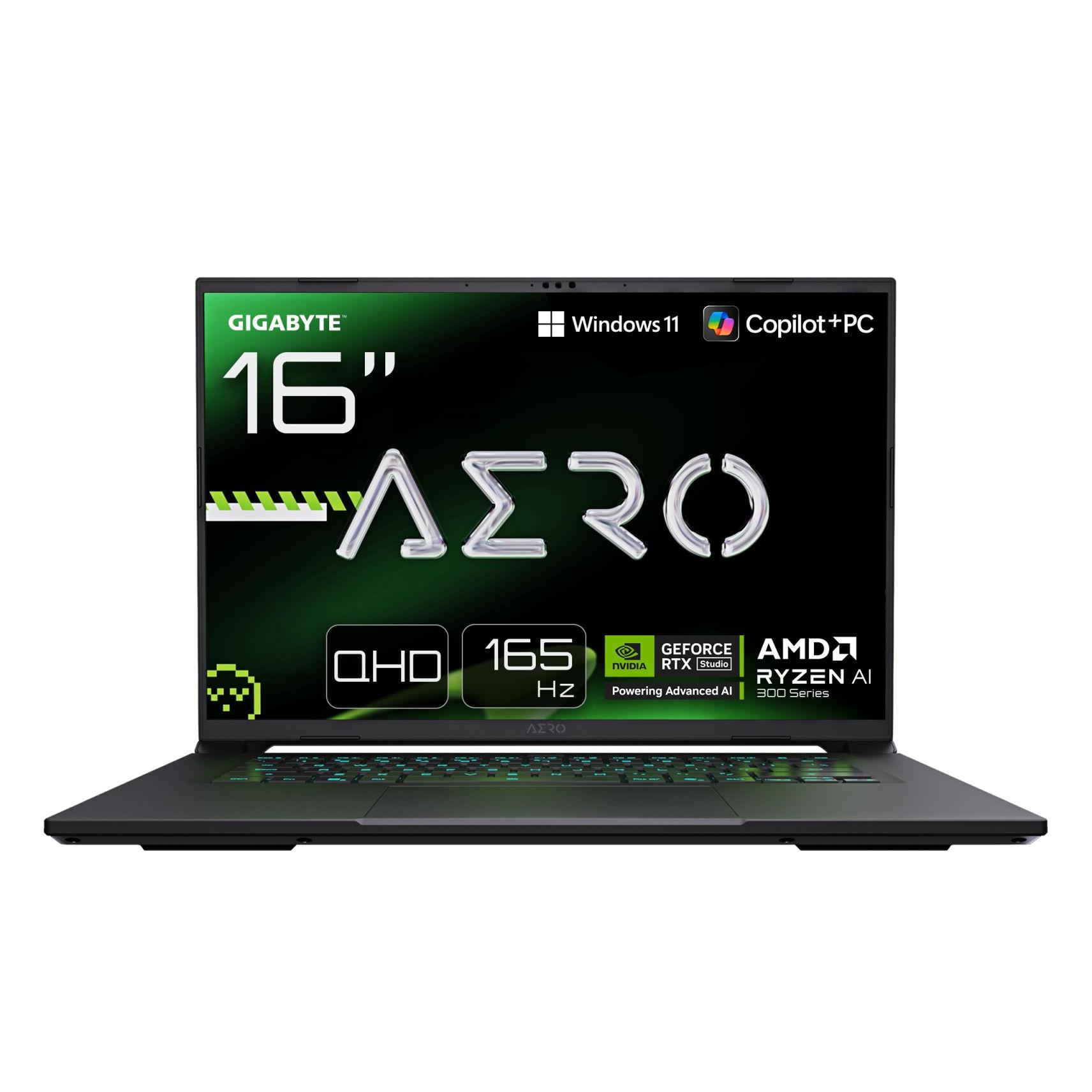 Gigabyte Aero X16 RTX 5070 (16", 2000 GB, 32 GB, DE, AMD Ryzen AI 9 HX 370) (GIGABYTE AERO X16 2WHA3DEC65AP)