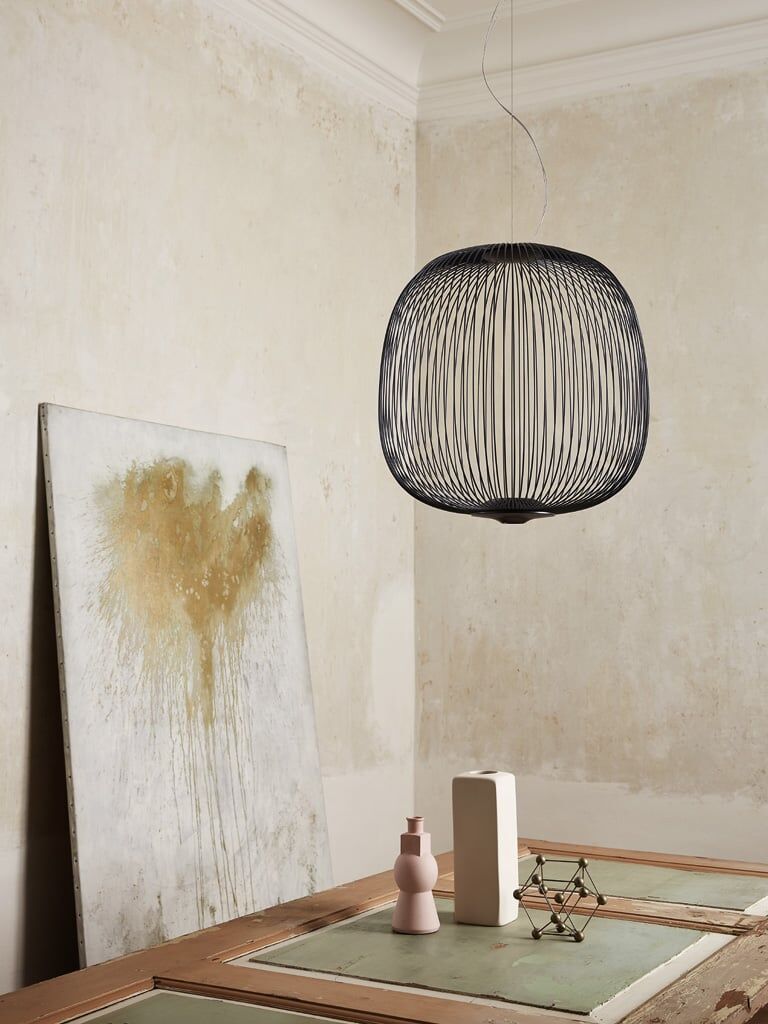 Foscarini Spokes 2 MyLight Pendelleuchte (graphit) graphit