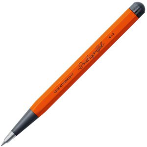 Leuchtturm1917 Drehbleistift Drehgriffel Nr. 2, pumpkin/graphit, Aluminium, Griffstück Aluminium, Härte HB, Minenstärke 0.7 mm