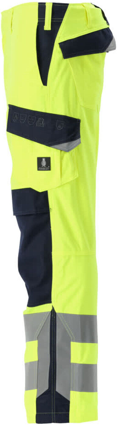 MASCOT® Hose Arbon Multisafe Größe 90C60 hi-vis gelb/schwarzblau (13879-216-17010-90C60)