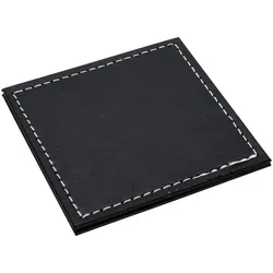 Koopman, Untersetzer, COASTER PU 4PCS 10X10CM 3ASS (4x, Glasuntersetzer)