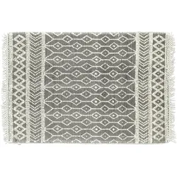 Tom Tailor Teppich   ¦ grau ¦ Wolle ¦ Maße (cm): B: 65