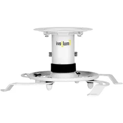 ivolum universal Beamer-Deckenhalterung PDH130 - weiß