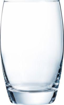 Becher aus gehärtetem Glas, spülmaschinenfest, 6er Set, 150 g – elegant und robust