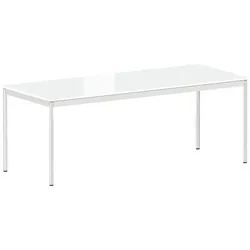 viasit Schreibtisch »System 4, extra lang« (ca. 200 cm) weiß, 200x76x100 cm