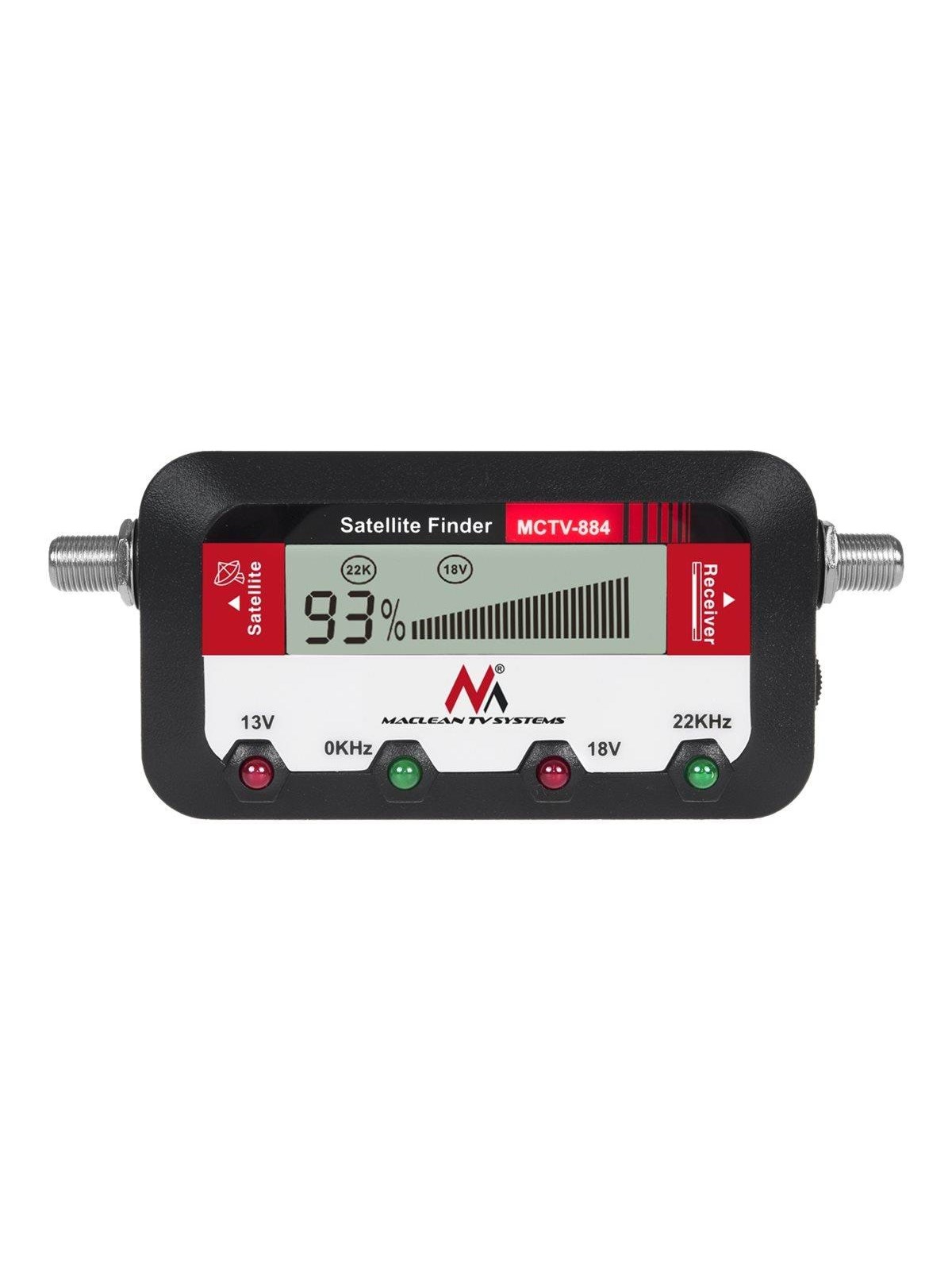Maclean MCTV-884 - satellite signal metre