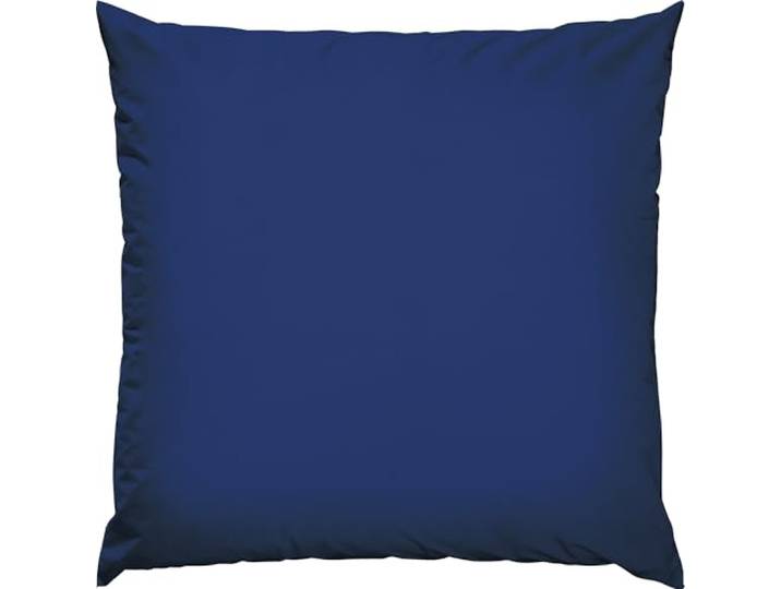 Erwin Müller Kissenbezug Ansbach Mako-Single-Jersey dunkelblau Größe 80x80 cm