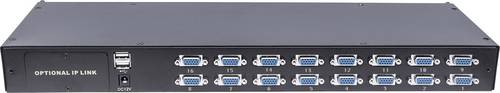 Intellinet 507844 KVM-Umschalter VGA 600 x 480 Pixel, 800 x 600 Pixel, 1024 x 720 Pixel, 1200 x 800 Pixel, 1280 x 720 Pixel, 1440