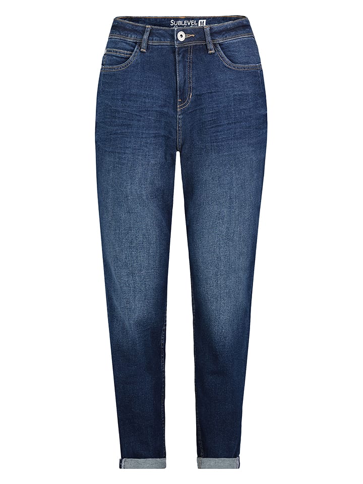 Sublevel Jeans - Mom fit - in Dunkelblau - XS