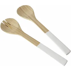 Salatbesteck BAMBO (BHT 7x1,50x29 cm) - bunt - BHT 7x1,50x29 cm