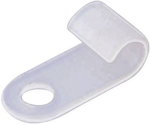 TRU Components TC-KUC5203 Befestigungsschelle schraubbar 1593077 Bündel-Ø-Bereich 5mm (max) Natur