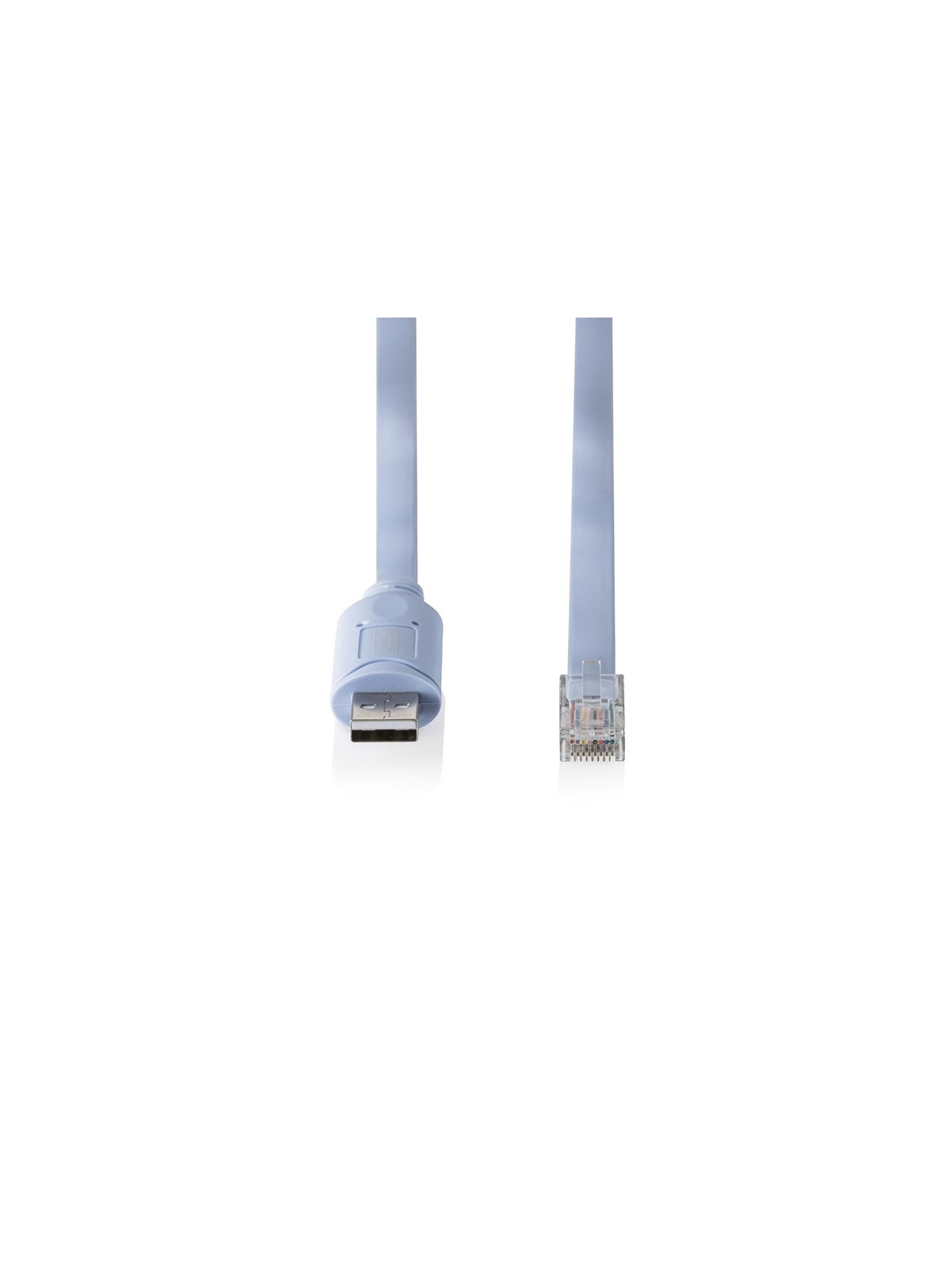 DIGITUS USB 2.0 to RJ45 Console Adapter Cable - 1.8m - Blau