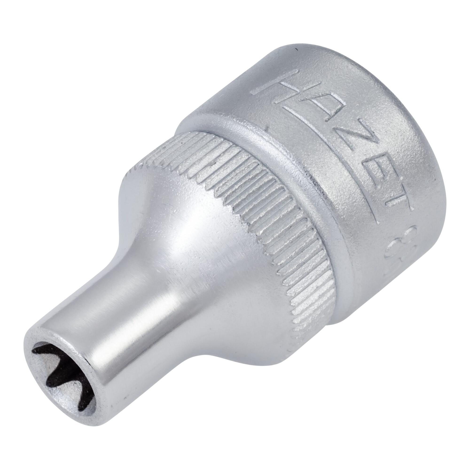 HAZET TX Steckschlüssel-Einsatz 880-E6 E6 Vierkant hohl 10 mm (3/8"))