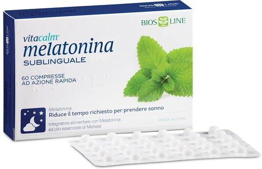 Vitacalm Melatonina Sublinguale 60 Compresse