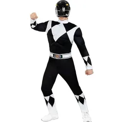 Metamorph Power Rangers – schwarzes Kostüm (M)