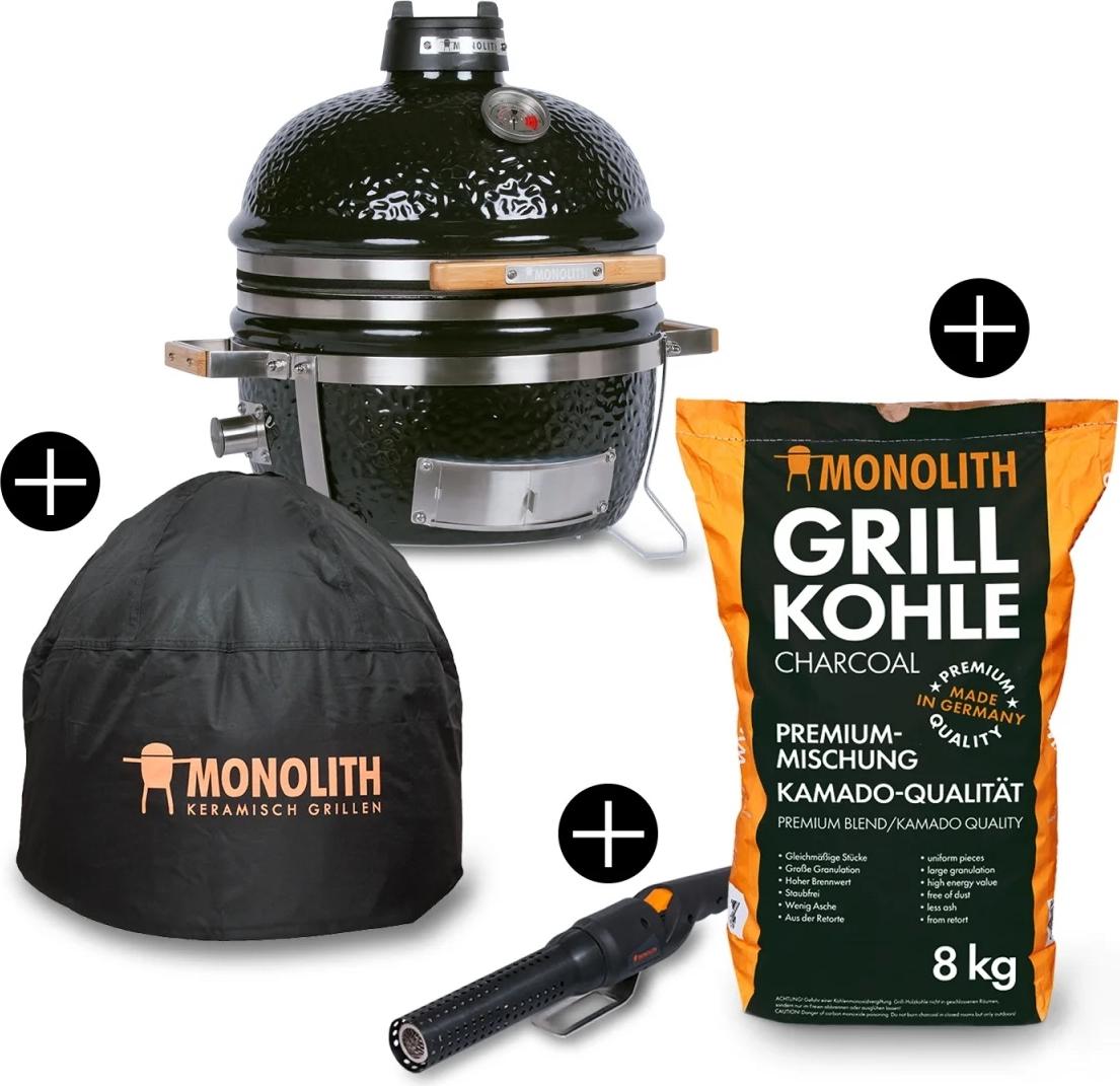 Monolith Starterset ICON Keramikgrill mit Gestell inkl. Zubehör-Starterpaket 102000-START