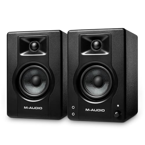 M-AUDIO BX3 Bedrade Studiomonitoren Paar - Zwart - 50 W