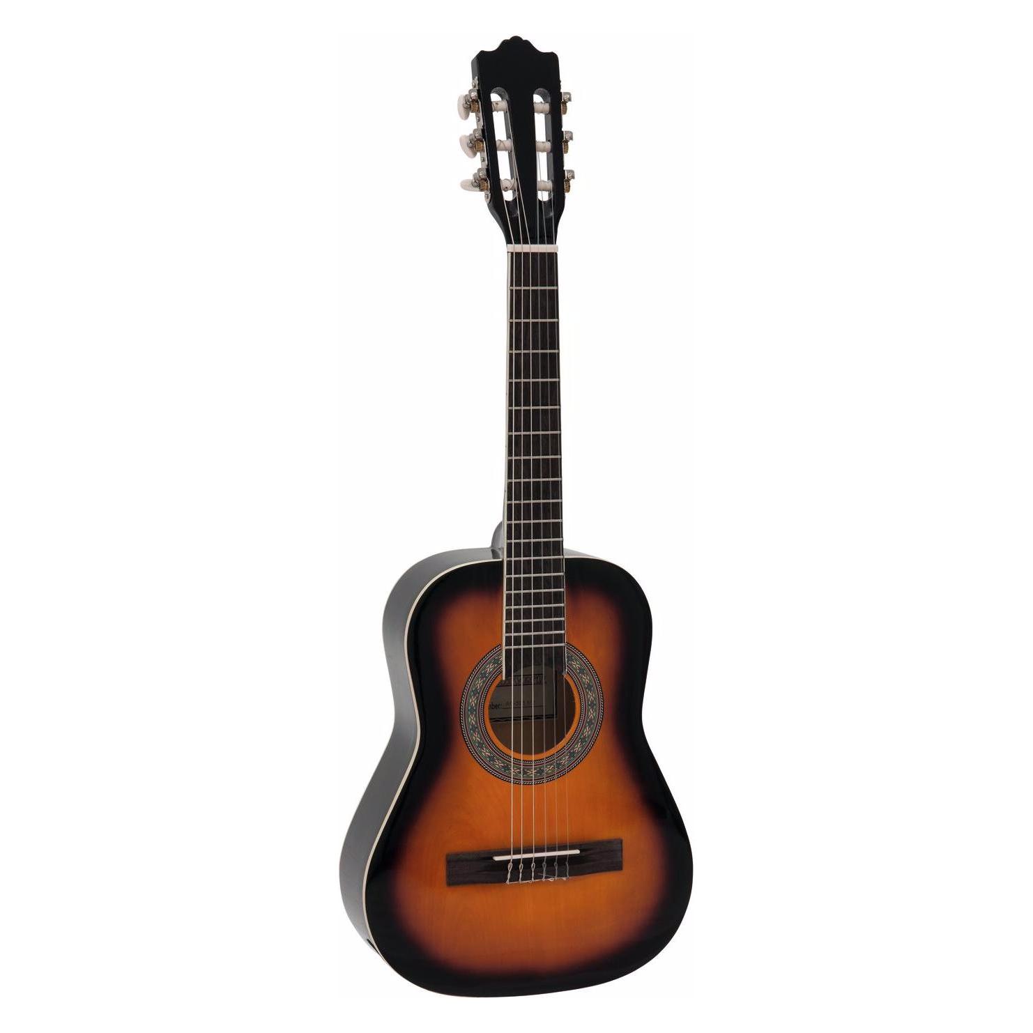 Dimavery AC-303 Klassikgitarre 1/2 sunburst (Akustik Gitarre, Linde) (26242048)