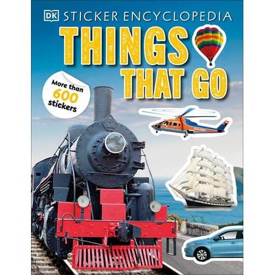 Sticker Encyclopedia Things That Go, Taschenbuch von DK, Dorling Kindersley, 978-0-241-58511-5