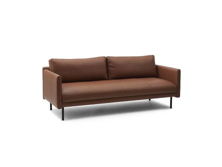 Normann Copenhagen Canapé Rar 3 places Omaha leather cognac