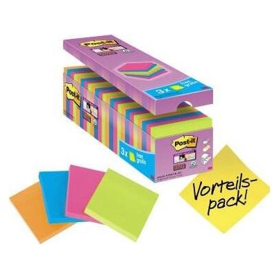Post-it Super Sticky 21 + 3 (76 x 76 mm) (654SE24P)