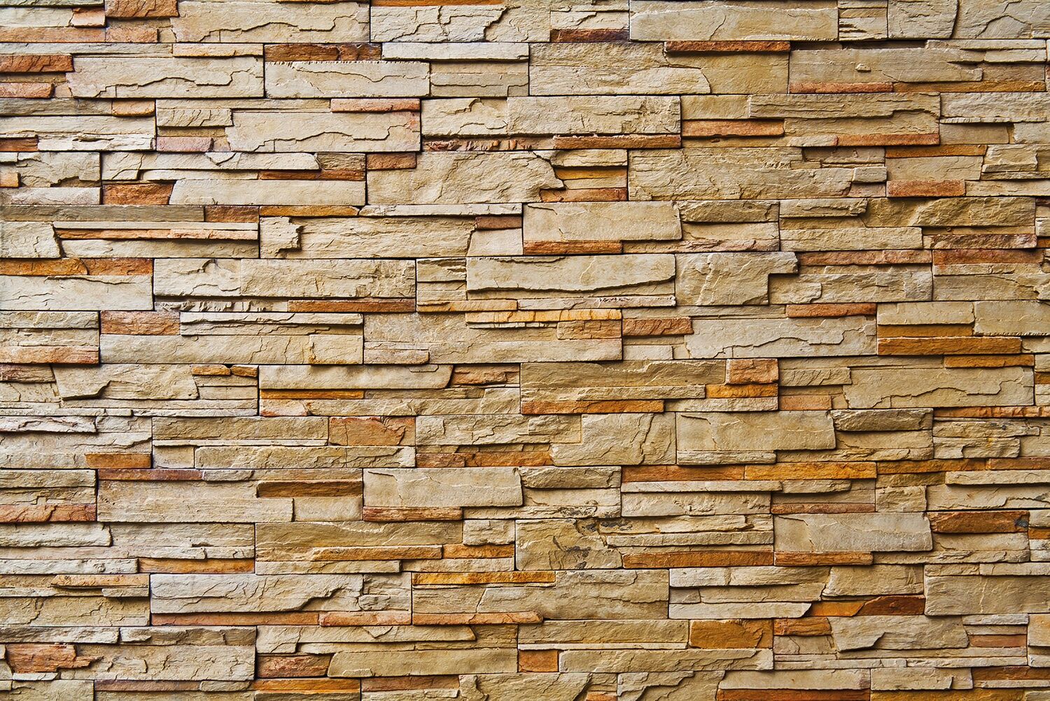 Fototapete PAPERMOON "Stone Wall", bunt (braun), B:0m L:0m, Vlies, Tapeten, Fototapete braun B/L: 0m x 0m