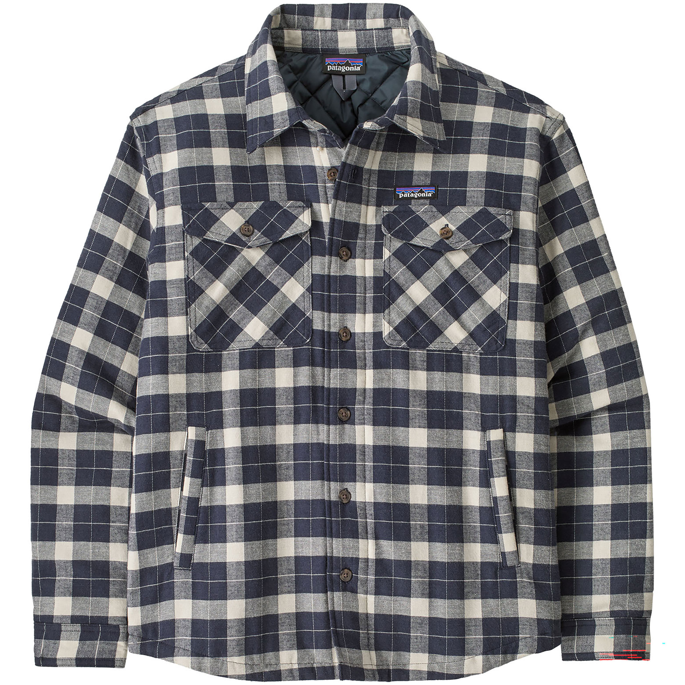 Patagonia LW Insulated Fjord Flannel Herren Hemden braun Größe XL Trekking Wasserabweisend Wasserabweisend