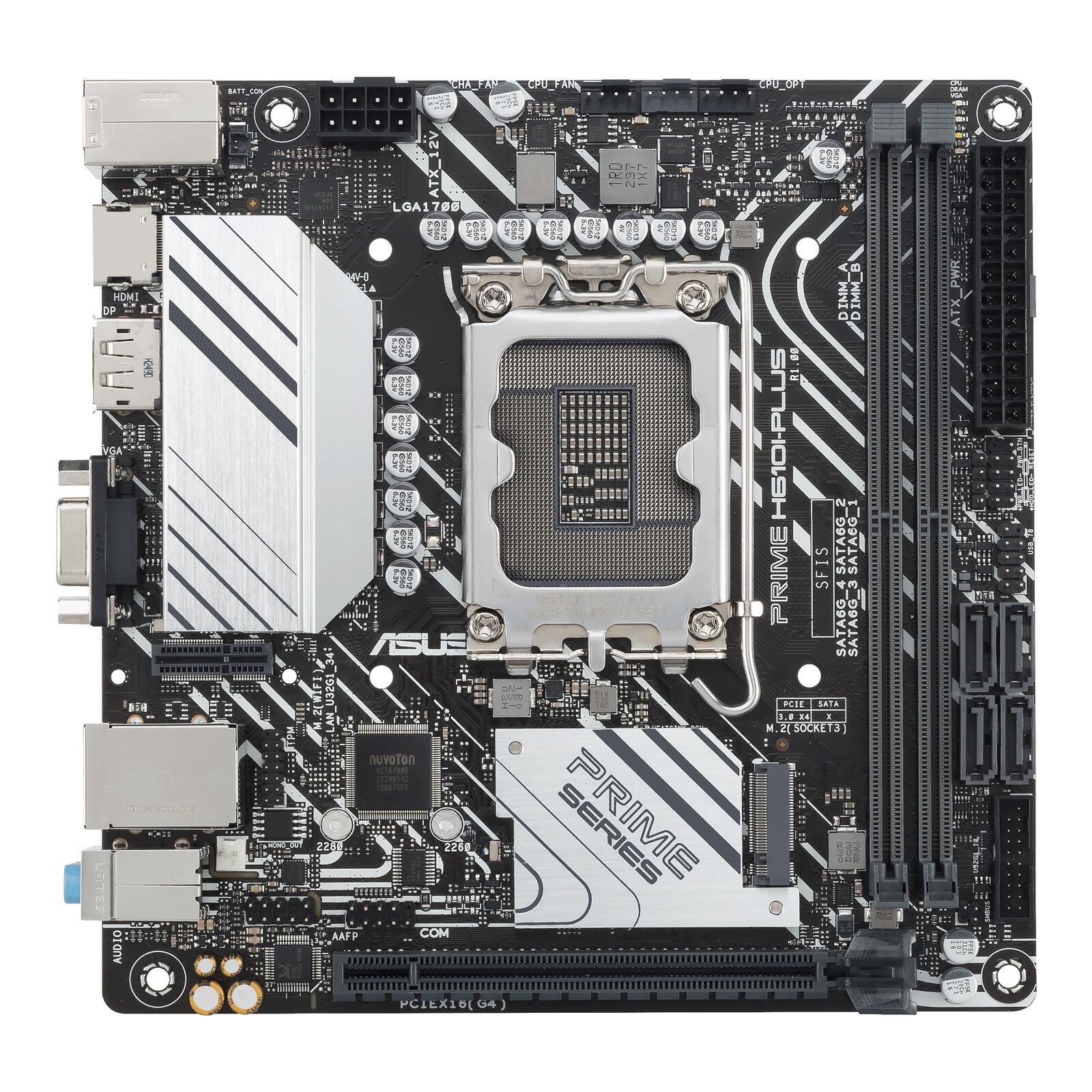 ASUS PRIME H610I-PLUS-CSM Mainboard Sockel Intel LGA 1700 90MB1GB0-M0EAYC