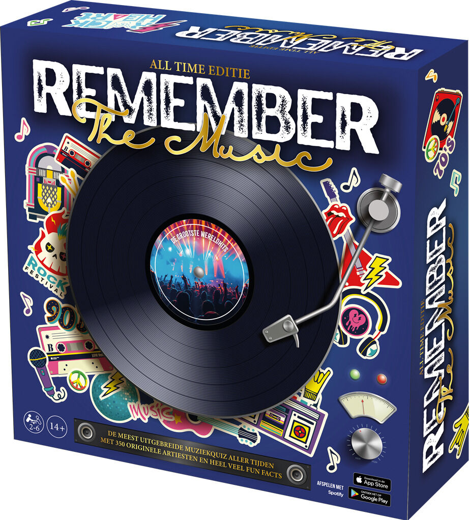 BOTI Remember the Music Party Game-All Time Edition (NL) (Diversen) Nieuw
