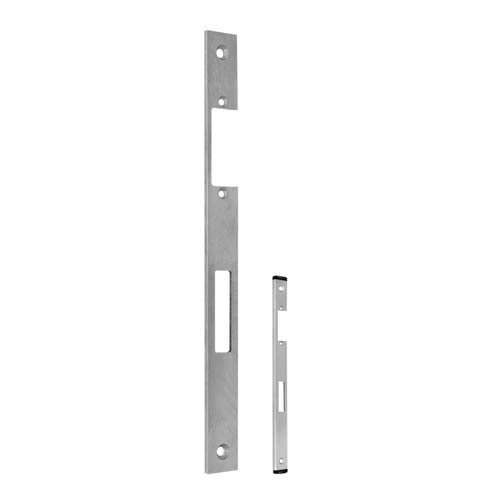 Flachschließblech BKS für Türöffner B 9000, kantig, Edelstahl B 9000 1034