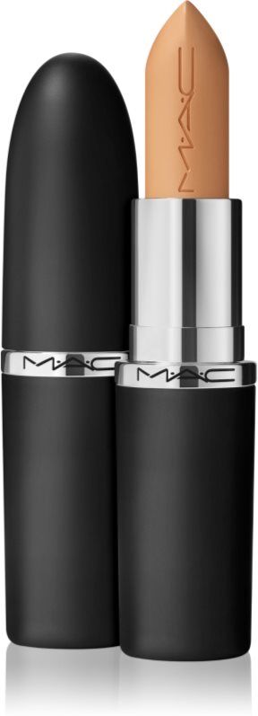 MAC Cosmetics MACximal Sleek Satin Lipstick creamy moisturising lipstick shade Peachstock 3.5 g
