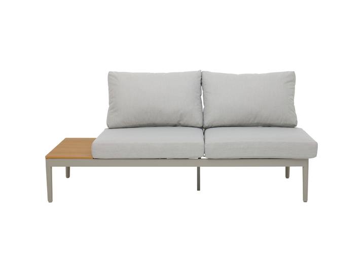 Loungeelement Florida hellgrau Aluminium