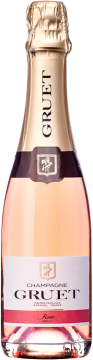 Champagne Gruet Halbe Flasche - Champagner Gruet - Brut Rosé - 0.375L