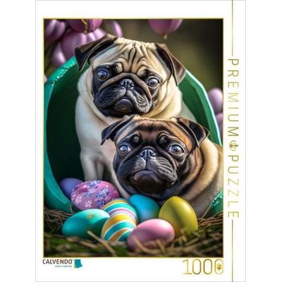 CALVENDO Puzzle Ostereier Suche | 1000 Teile Lege-Größe 64x48cm Foto-Puzzle für glückliche Stunden