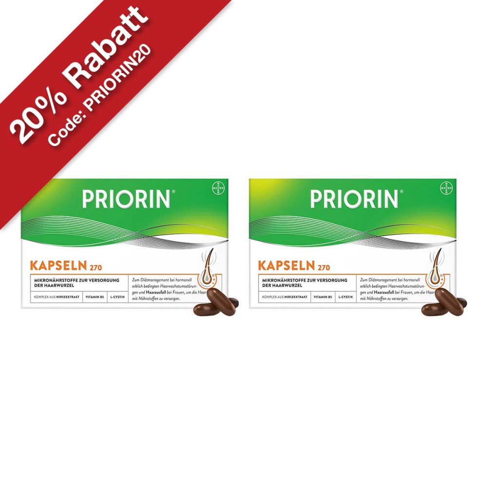Bayer Vital GmbH Priorin Kapseln bei Haarausfall 08101719
