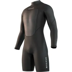 MYSTIC BRAND 3/2 LS BACK ZIP Shorty 2026 black - S