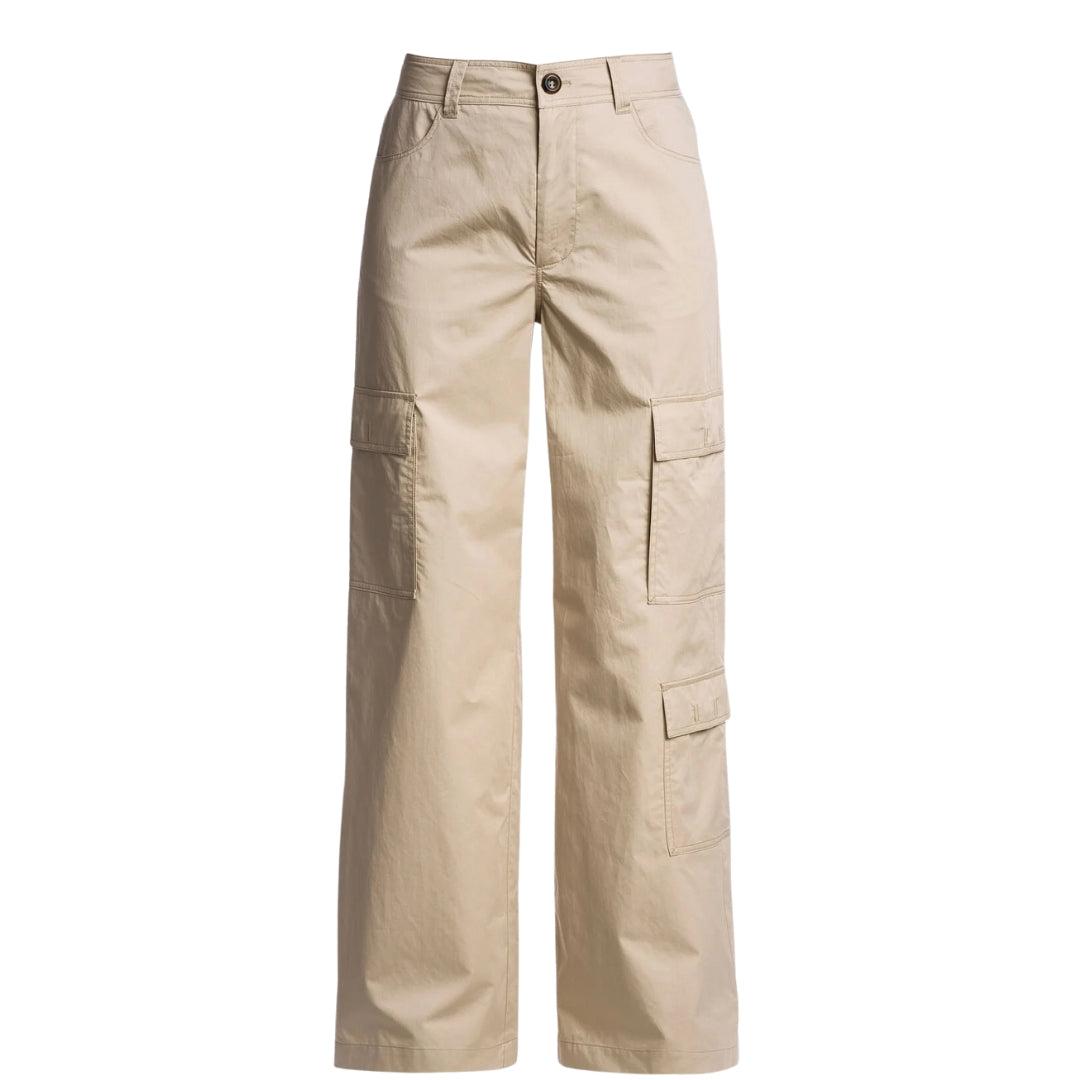 Parajumpers Sun Kissed Beige Cargobroek Met Wijde Pijpen