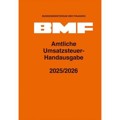 Amtliche Umsatzsteuer-Handausgabe 2025/2026, Gebundene Ausgabe von , Erich Schmidt Verlag, 978-3-503-24262-7