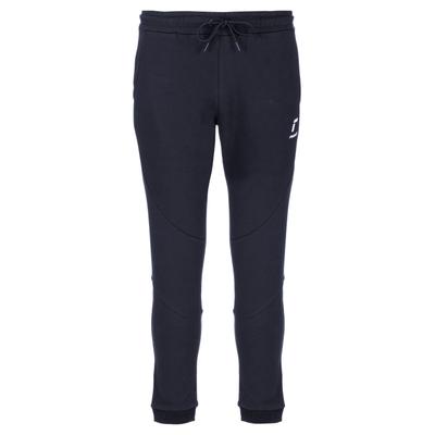 Stoffhose REUSCH "Reusch Joggers", Herren, Gr. M, US-Größen, bunt (weiß, dunkelblau), 85% Baumwolle, 15% Polyester, unifarben, lang, Hosen Stoffhose, in hochwertiger Qualität