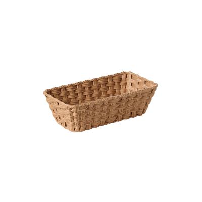 Brotkorb APS "TWIRL", braun, B:17,6cm H:10cm L:32,5cm, Polyprophylen (PP), Lebensmittelaufbewahrungsbehälter, Brotkorb, mit Edelstahldraht