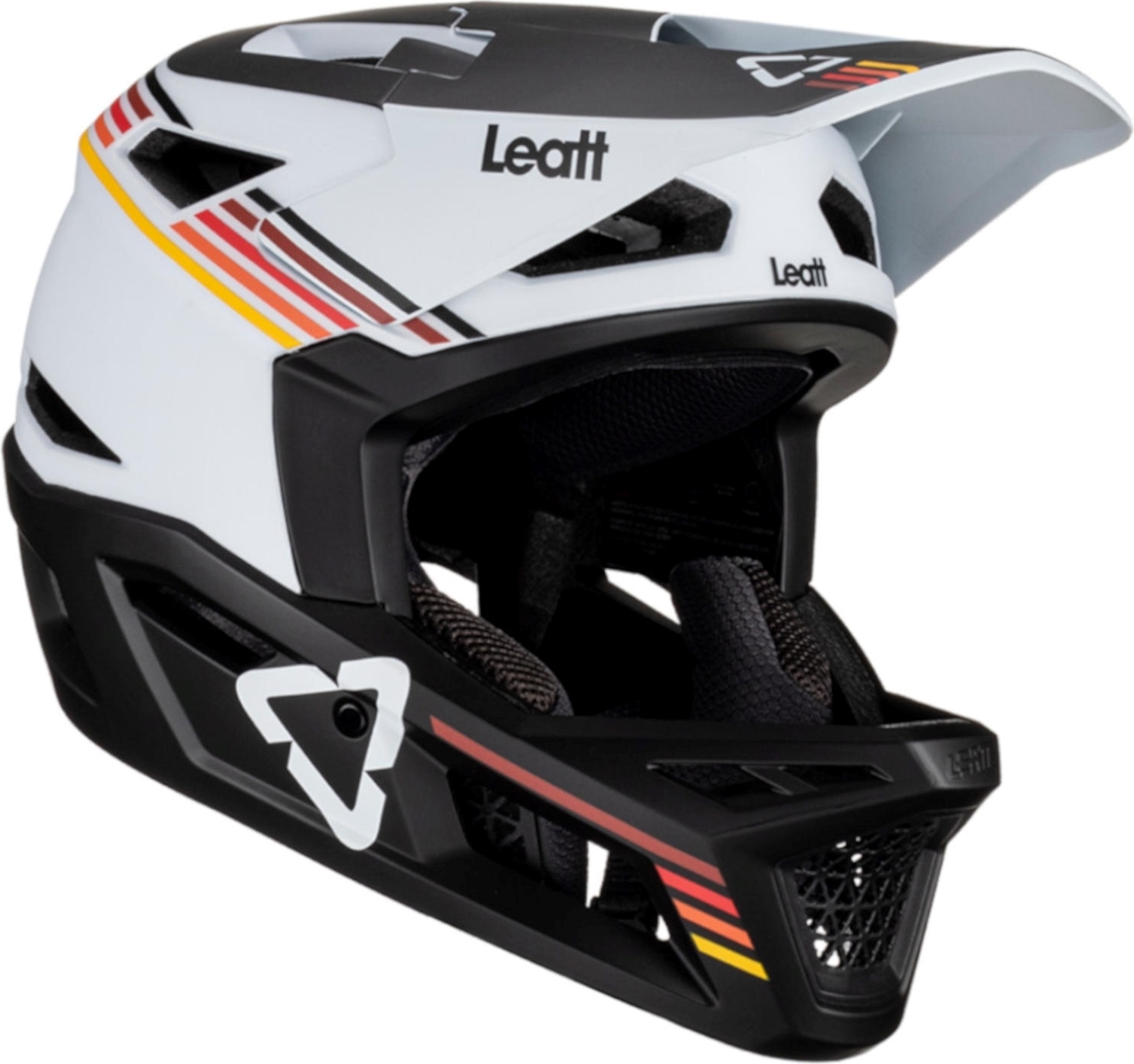 Leatt Fullface Helm Gravity 4.0 , Weiß, L